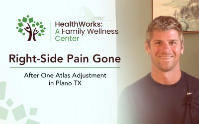 Right-Side Pain Gone After One Atlas Adjustment in Plano TX